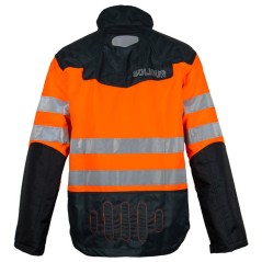 GLOW Schutzjacke Kettensäge
