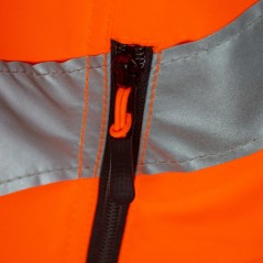GLOW Schutzjacke Kettensäge