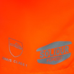 GLOW Schutzjacke Kettensäge