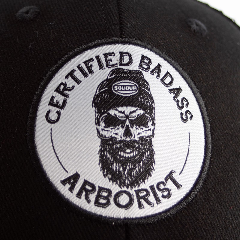 BADASS ARBORIST Schwarze Mesh-Kappe