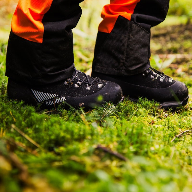 LOGWOOD KL 3 S3 Hohe Kettensägenschuhe LOGWOOD KL 3 S3 Hohe Kettensägenschuhe