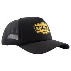 Schwarze Kappe SOLIDUR