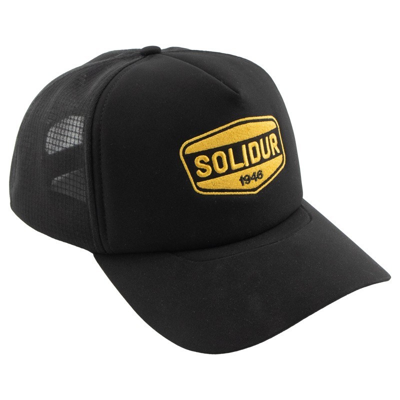Schwarze Kappe SOLIDUR Schwarze Kappe SOLIDUR