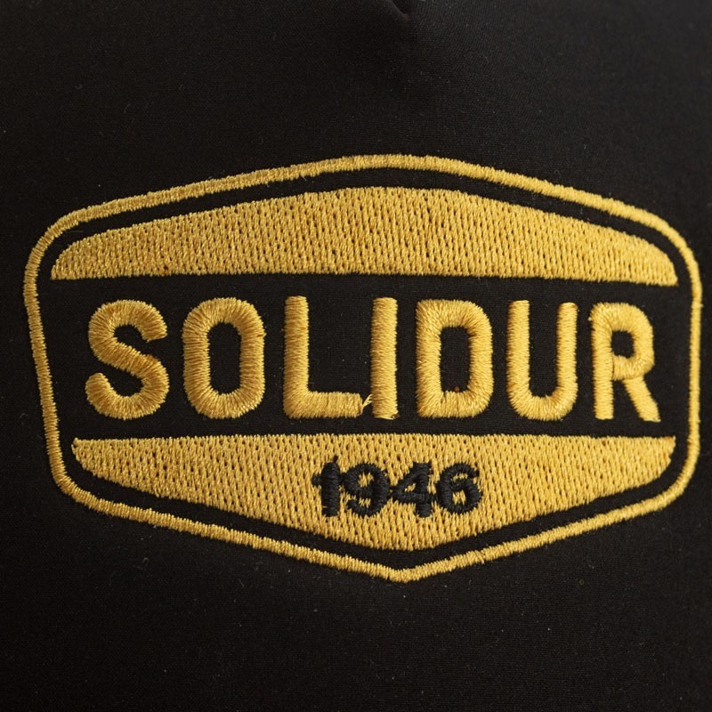 Schwarze Kappe SOLIDUR Schwarze Kappe SOLIDUR