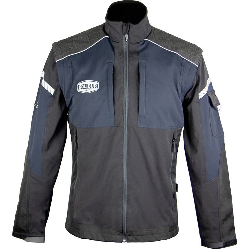 CLIMB Blaue Arbeitsjacke für Damen