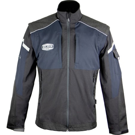 CLIMB Blaue Arbeitsjacke für Damen