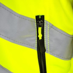 GLOW Schutzjacke Kettensäge