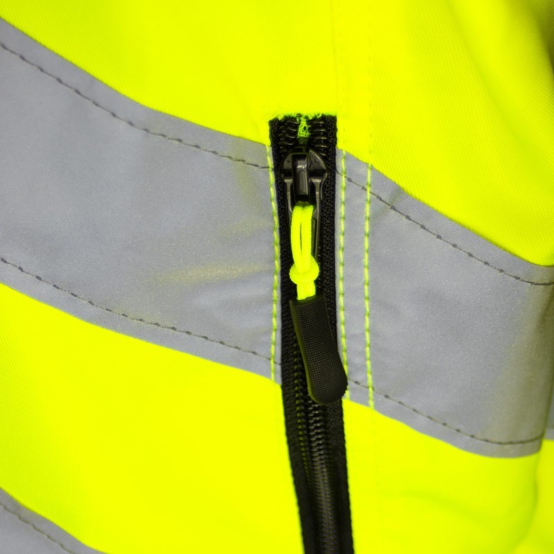 GLOW Schutzjacke Kettensäge