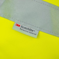 GLOW Schutzjacke Kettensäge