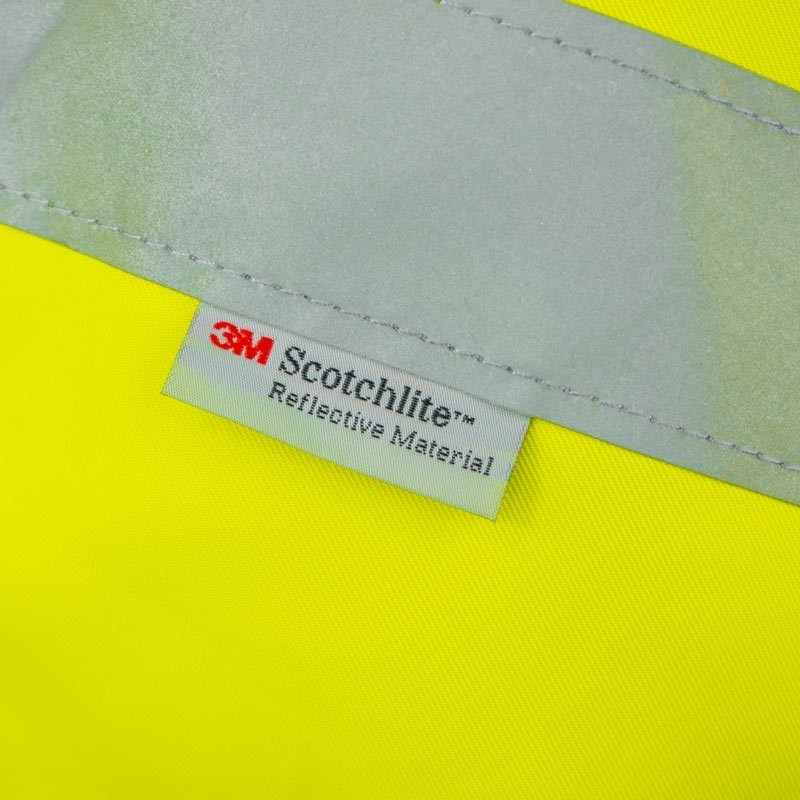 GLOW Schutzjacke Kettensäge