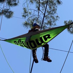 BADASS ARBORIST Grüne Hängematte