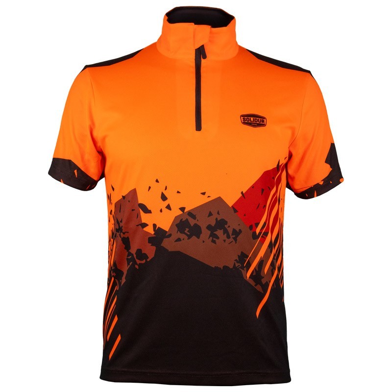 Kurzärmliges Poloshirt High Vision
