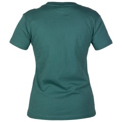 Grünes Kurzarm-T-Shirt für Damen SOLIDUR