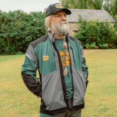 Grünes Kurzarm-T-Shirt SOLIDUR Grünes Kurzarm-T-Shirt SOLIDUR