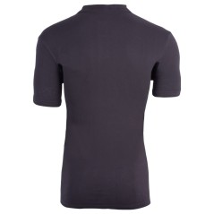 Kurzärmeliges Poloshirt mit SOLIDUR-Stickerei