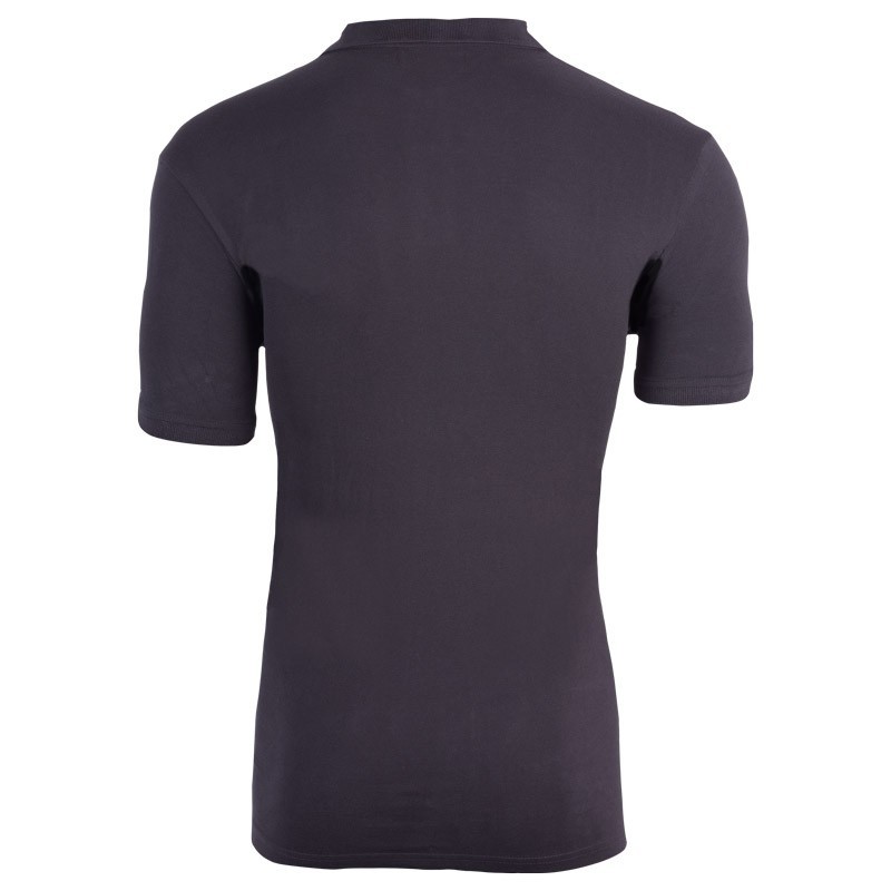 Kurzärmeliges Poloshirt mit SOLIDUR-Stickerei